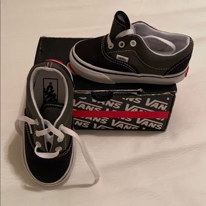 Vans Baby Sz 6.5 Black/Pewter